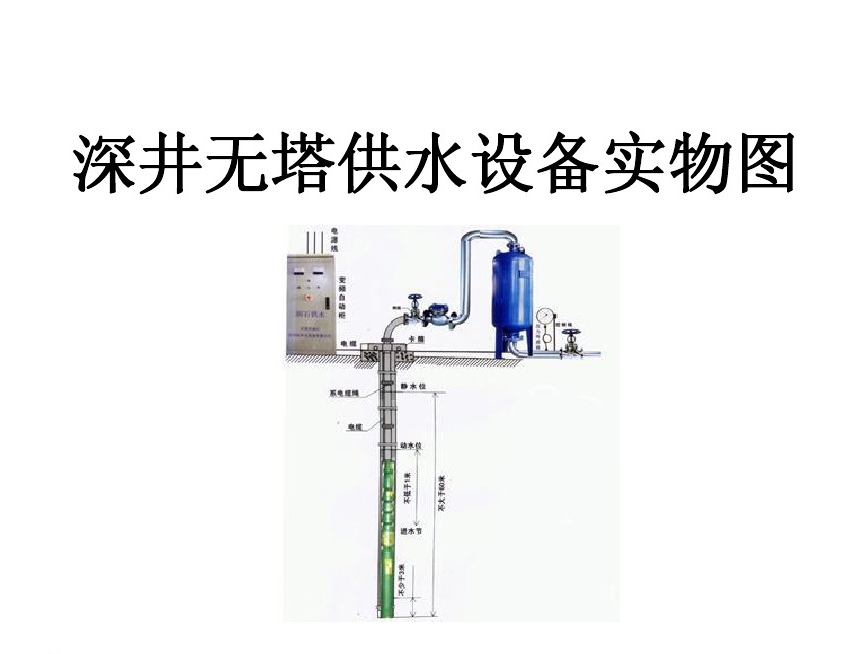 安康井泵无塔式供水设备